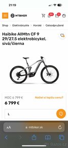 Haibike carbon 750wh bosh Sko - 5