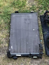 Prodám klima chladič, chladič vody, ventilátor VW golf4 - 5