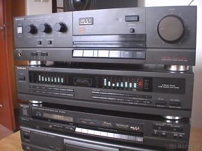 5x TECHNICS - ZESILOVAČ - EGUALIZER - DECK - CD - TUNER - 5