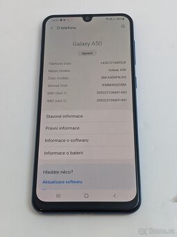 Samsung Galaxy A50 4/128gb blue. Záruka 6 měsíců. - 5