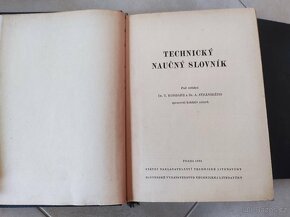 Technický naučný slovník .- komplet 5 dílů - 5