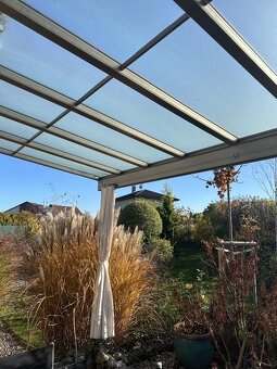 Japonská Hliníková pergola typ TF o rozměru 3,62 x 3,02m - 5