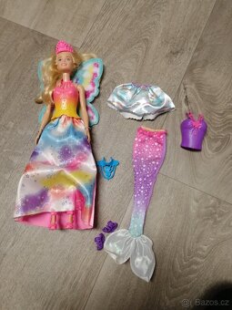 Barbie Mattel víla a pohádkové oblečky - 5