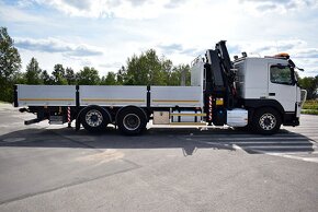 Volvo FM 410 - valník s hydraulickou rukou Palfinger - 5