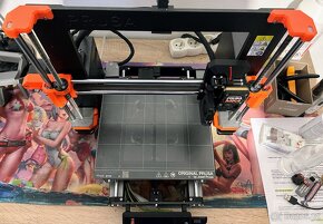 Originál 3D tiskárna Prusa MK4, připravena k okamžitému tisk - 5