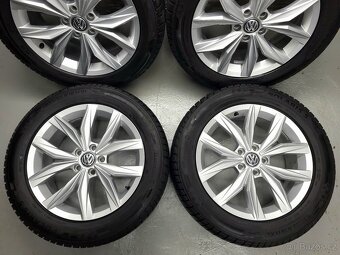 18" Originál VW Kingston 5x112 zimní pneu 99% dezénu - 5