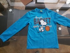 tričko originál BENETTON SNOOPY vel.140-146 - 5