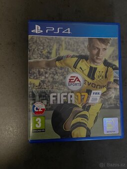 Playstation 4 (PS4) + HOGWARTS LEGACY + FIFA 17 - 5