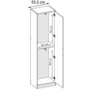 Předsíňová stěna / skříň - 5