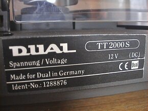 gramofon DUAL TT-2000S - 5