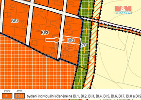 Prodej pozemku k bydlení, 1097 m², Ořech - 5