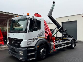 MERCEDES-BENZ AXOR 1824 HÁKOVÝ NOSIČ HYDRAULICKÁ RUKA FASSI - 5