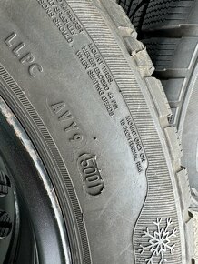 Sada zimních kol 5x112, zimní pneu 195/65 R15 VW Jetta - 5