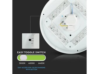 Svítidlo stropní V-TAC VT-8418-M CCT 3v1,18W - 5