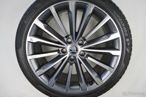 Škoda Superb - Originání 19" alu kola - Letní pneu - 5