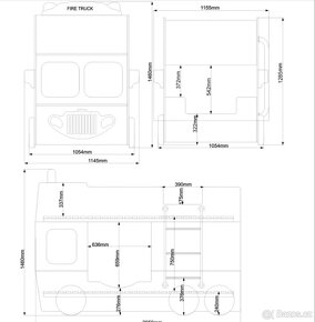 Patrová postel hasič - 5