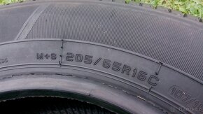 4x Nové Celoroční pneu 205/65 r16c - 5