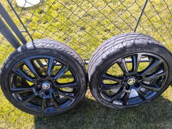 ORIGINÁL Alu Škoda Zenith R18, 5x112 - LETNÍ PNEU - 5