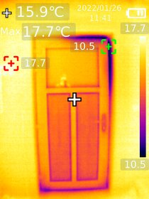 pujcim termokameru, kontrola zatepleni - 5