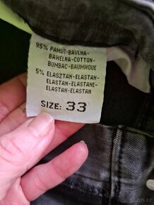 Denim pánské měkké rifle v. 33 L/XL - 5