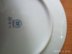 Mix talířů porcelánových, made in Czechoslovakia, 5ks - 5