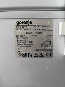 Gorenje mrazák - 5