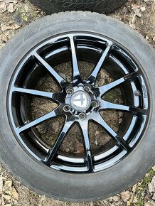 Prodám alu Tomason TN1 5x112 r18 zimní pneu 235/55/18 - 5