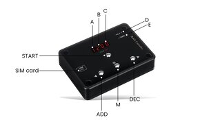 Nezávislé, naftové, benzínové, vodní topení 12V 5kW DO+GSM - 5