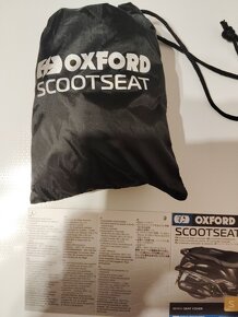 Plachta na sedlo motocyklu zn.Oxford Scootseat (vel.S) - 5