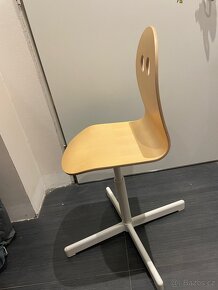 rostoucí židle IKEA dětská dřevěná - 5