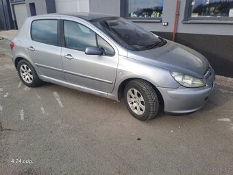 PEUGEOT 307 1.6 16V benzin, 245000km, pojízdné a funkční - 5