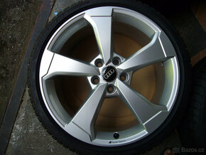 ZIMNÍ ALU KOLA ORIG.Audi Sport 19" 5x112 8" et-49,stř.-57,11 - 5