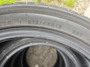 Pneu 215/45 r18 zimní - 5