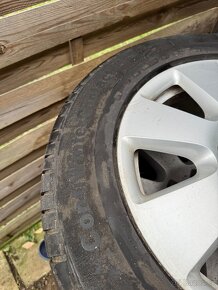 Originál alu kola Audi Q7 + zimní pneu 235/60 R18 - 5