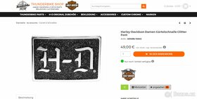 .HARLEY-DAVIDSON® orig. dámská spona na opasek - 5