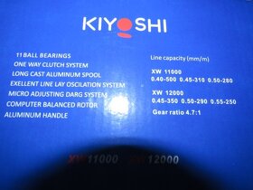 Predam nove,velke navijaky KIYOSHI,cievka 110,2 ks-2000 kc - 5