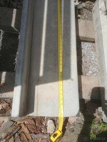 Prodám 5ks betonových schodů šíře 80cm  Nové nepoužité - 5