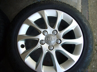 ZIMNÍ ALU KOLA AUDI-VW-ŠKODA-SEAT 16" 5x112 6,5" et-46,stř.- - 5