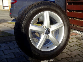 ZÁNOVNÍ ZIMNÍ ORIGINÁL VW 15" 5x112 pneu 195/65R15 Continent - 5