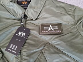 Pánská bunda ALPHA INDUSTRIES (L) NOVÁ Sage Green - 5