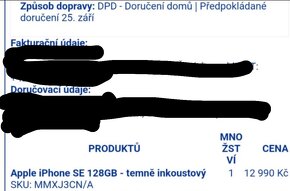 Apple iPhone SE 2022 128 GB NOVÝ - 5