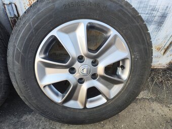 16"celoroční alu sada 5x114 origo Dacia Duster 215/65 Conti - 5