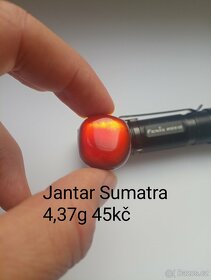 Tromlované Jantary Sumatra - 5