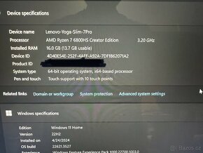 Lenovo Yoga Slim 7 Pro 16ARH7 | 165Hz screen - 5