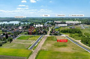 Stavební pozemek v obci Káraný, s výměrou 1901 m2 - 5