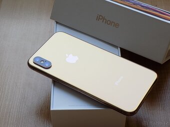 iPhone XS 64GB Gold, ZÁRUKA, TOP, Baterie 100% - 5