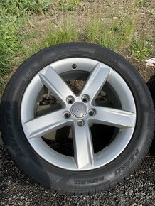 ☀️Alu sada AUDI 17" pneu Pirelli 225/50/17, DOT12 - 5