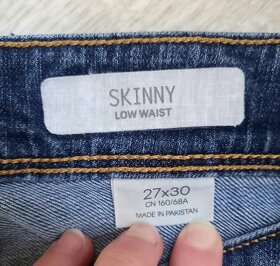 Skinny džíny H&M 34/36 - 5