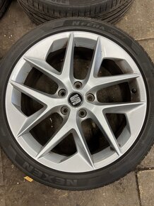 Sada 18” alu disku plus letni pneu SEAT Leon R - 5