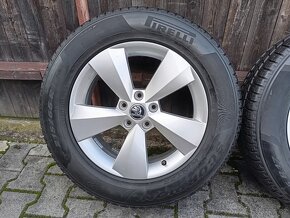 zimní sada škoda kodiaq 5x112 215/65/17 goodyear - 5